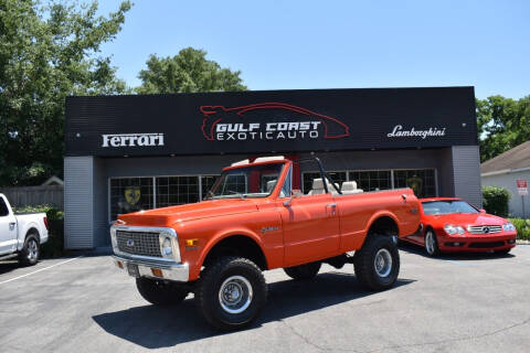 1972 Chevrolet Blazer for sale at Gulf Coast Exotic Auto in Gulfport MS