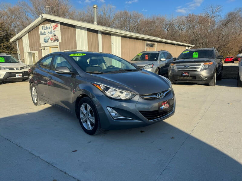 2016 Hyundai Elantra for sale at Victor's Auto Sales Inc. in Indianola IA