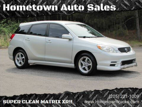 2003 Toyota Matrix for sale at Hometown Auto Sales - Cars in Jasper AL