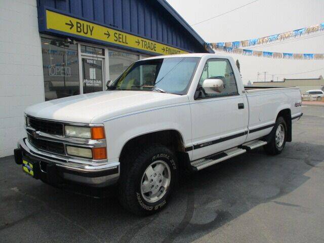 1994 Chevrolet C/K 1500 Series for sale at Affordable Auto Rental & Sales in Spokane Valley WA