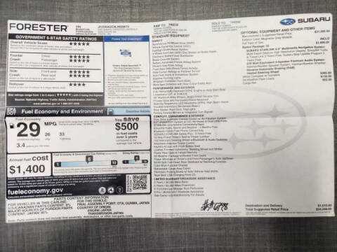 2020 Subaru Forester Limited