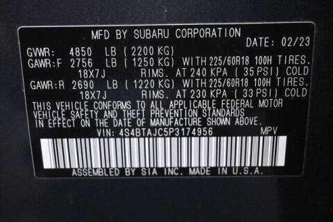 2023 Subaru Outback Onyx Edition