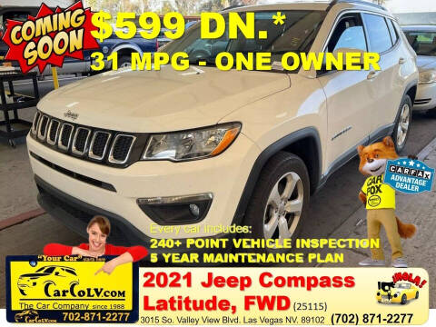 2021 Jeep Compass for sale at The Car Company - $599 down in Las Vegas NV