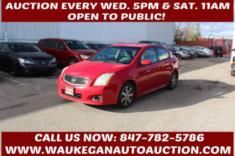 2012 Nissan Sentra for sale at Waukegan Auto Auction in Waukegan IL