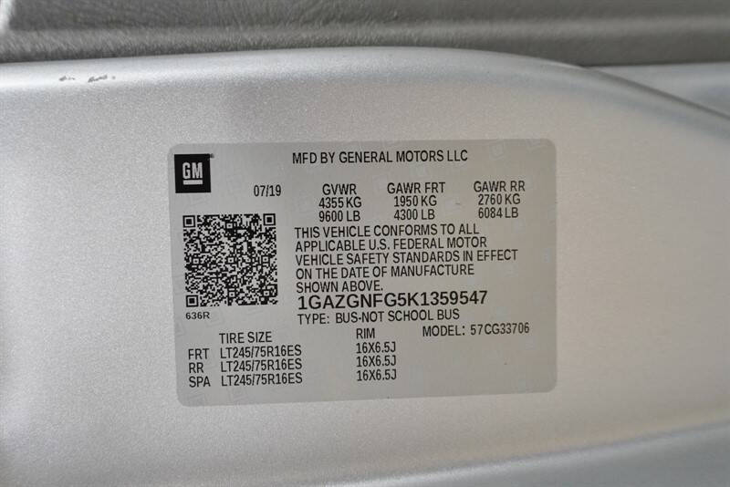 2019 Chevrolet Express LS 3500