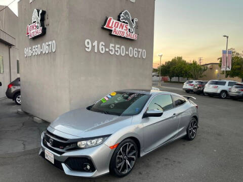 2017 Honda Civic for sale at LIONS AUTO SALES in Sacramento CA