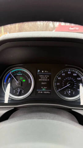 2022 Hyundai Sonata Hybrid Blue