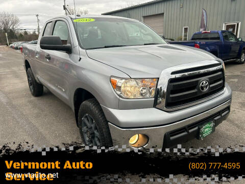 2012 Toyota Tundra for sale at Vermont Auto Service in South Burlington VT