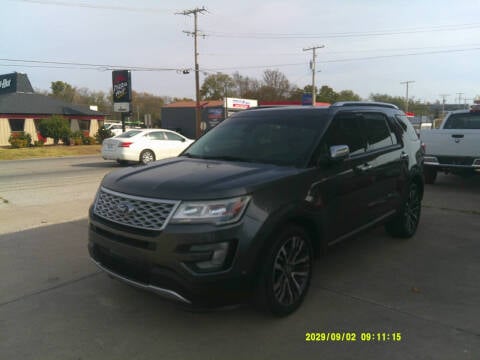 2016 Ford Explorer for sale at C MOORE CARS in Grove OK