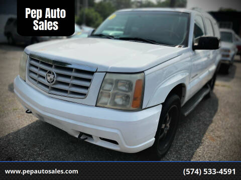 2002 Cadillac Escalade for sale at Pep Auto Sales in Goshen IN