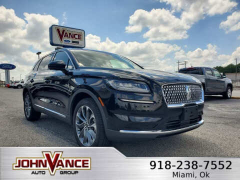 2022 Lincoln Nautilus for sale at Vance Fleet Services in Guthrie OK