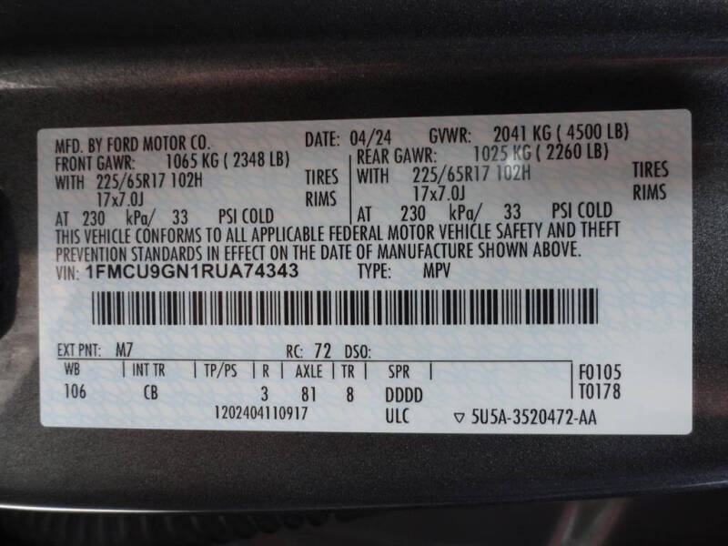 2024 Ford Escape Active