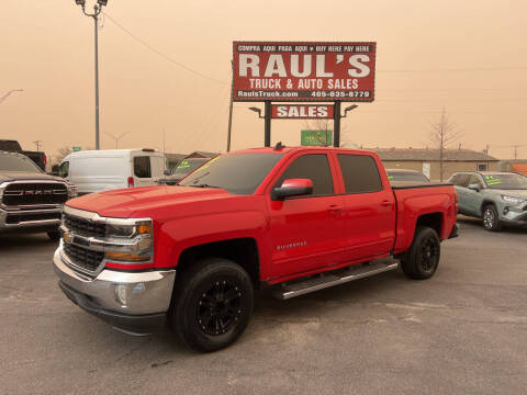 2018 Chevrolet Silverado 1500 for sale at RAUL'S TRUCK & AUTO SALES, INC in Oklahoma City OK