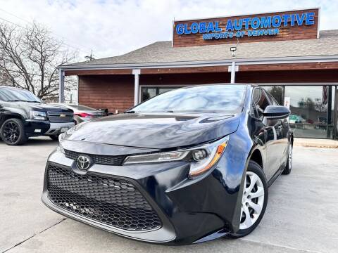 2021 Toyota Corolla for sale at Global Automotive Imports in Denver CO
