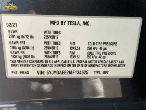 2021 Tesla Model Y Long Range