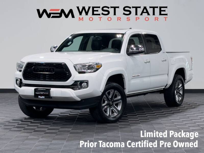 2017 Toyota Tacoma for sale at WEST STATE MOTORSPORT in Federal Way WA