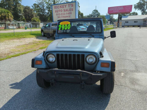 Jeep Wrangler For Sale in Garden City, GA - Rickey T's Auto Sales