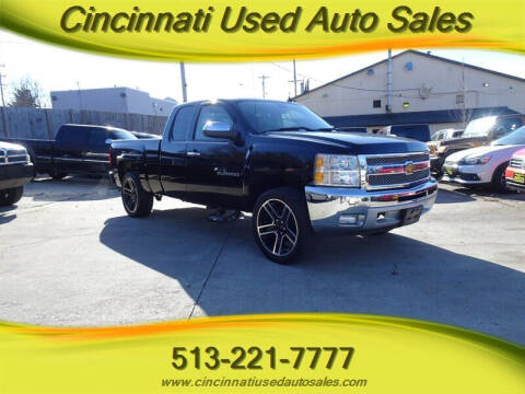 2012 Chevrolet Silverado 1500 for sale at Cincinnati Used Auto Sales in Cincinnati OH