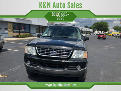 2004 Ford Explorer for sale at K&N AUTO SALES in Tampa FL