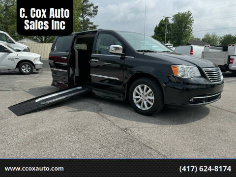 2016 Chrysler Town and Country for sale at C. Cox Auto Sales Inc in Joplin MO