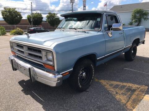 1988 Dodge Ram for sale at D'Ambroise Auto Sales in Lowell MA