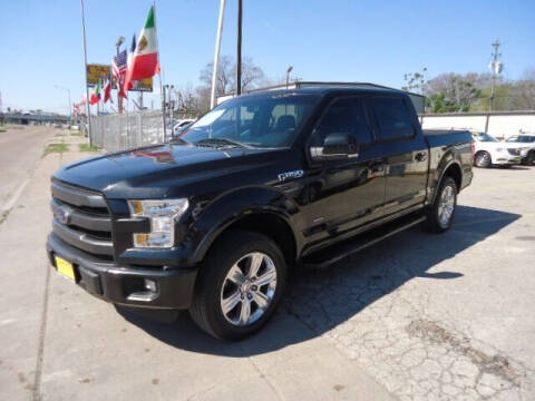 2015 Ford F-150 for sale at Campos Trucks & SUVs, Inc. in Houston TX