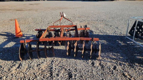 2023 ZZ IMPLEMENTS HARROW 3PT DISC HARROW 6' for sale at NORRIS AUTO SALES in Edmond OK