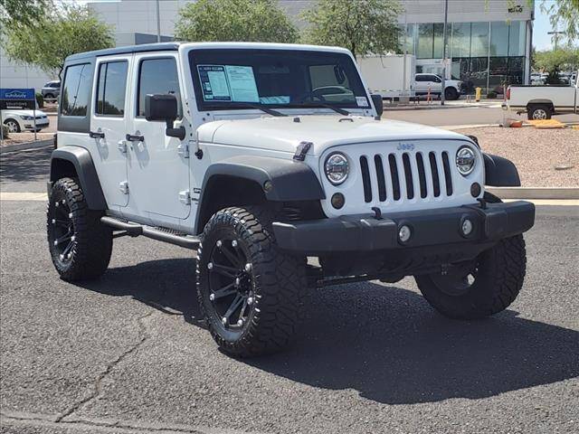2017 Jeep Wrangler Unlimited for sale at CarFinancer.com in Peoria AZ