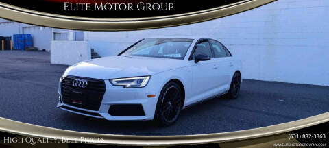 2018 Audi A4 for sale at Elite Motor Group in Lindenhurst NY