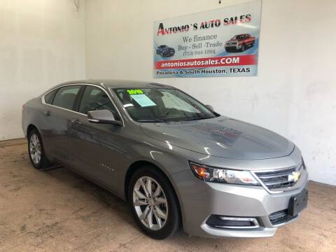 2019 Chevrolet Impala for sale at Antonio's Auto Sales in South Houston TX