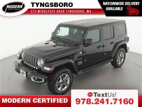 2019 Jeep Wrangler Unlimited for sale at Modern Auto Sales in Tyngsboro MA