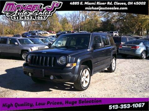 2014 Jeep Patriot for sale at MICHAEL J'S AUTO SALES in Cleves OH