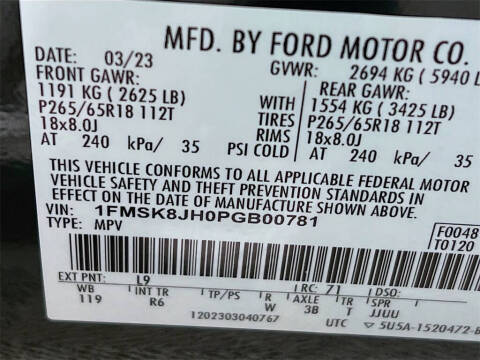 2023 Ford Explorer Timberline