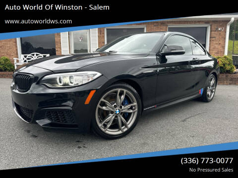 2015 BMW 2 Series for sale at Auto World Of Winston - Salem in Winston Salem NC