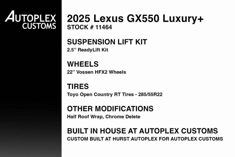 2025 Lexus GX 550 Luxury+