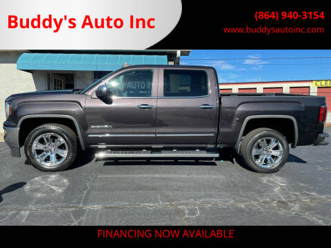 2016 GMC Sierra 1500 for sale at Buddy's Auto Inc in Pendleton SC