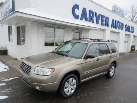 2008 Subaru Forester for sale at Carver Auto Sales in Saint Paul MN
