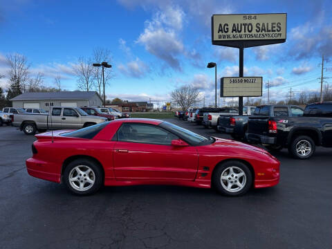 2000 Pontiac Firebird for sale at AG Auto Sales in Ontario NY
