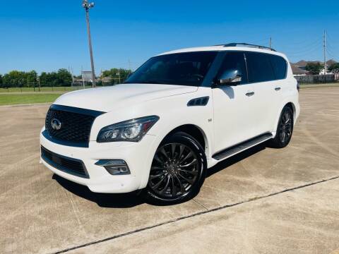 2015 Infiniti QX80 for sale at AUTO DIRECT Bellaire in Houston TX
