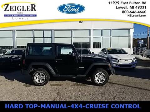 2016 Jeep Wrangler for sale at Zeigler Ford of Plainwell - Jeff Bishop in Plainwell MI