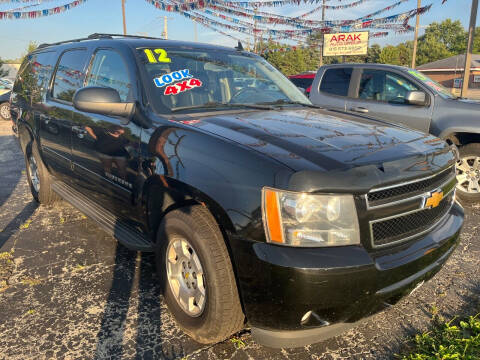 2012 Chevrolet Suburban for sale at Arak Auto Sales in Bourbonnais IL