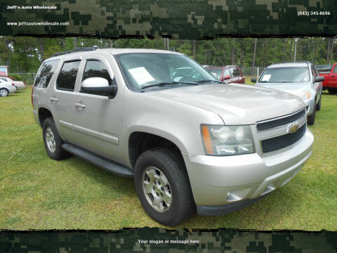 2008 Chevrolet Tahoe for sale at Jeff's Auto Wholesale in Summerville SC