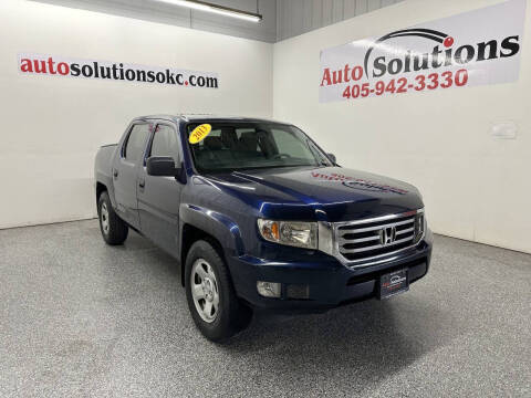2013 Honda Ridgeline for sale at Auto Solutions in Warr Acres OK