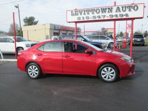 2016 Toyota Corolla for sale at Levittown Auto in Levittown PA