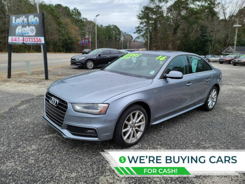 2016 Audi A4 for sale at Let's Go Auto in Florence SC