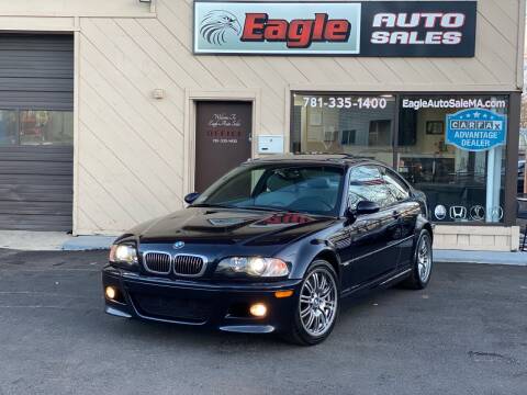 2003 BMW M3 for sale at Eagle Auto Sale LLC in Holbrook MA
