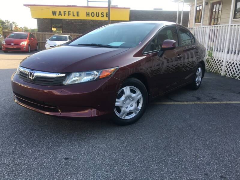 2012 Honda Civic for sale at Georgia Car Shop in Marietta GA