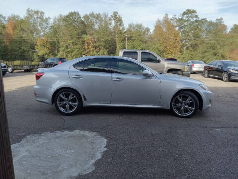 2010 Lexus IS 250 for sale at WALKER MOTORS LLC & TRAILERS in Hattiesburg MS
