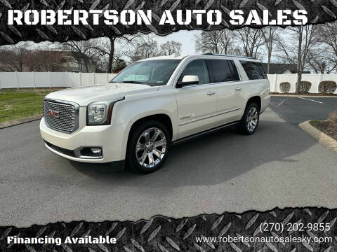 2015 GMC Yukon XL for sale at ROBERTSON AUTO SALES in Bowling Green KY