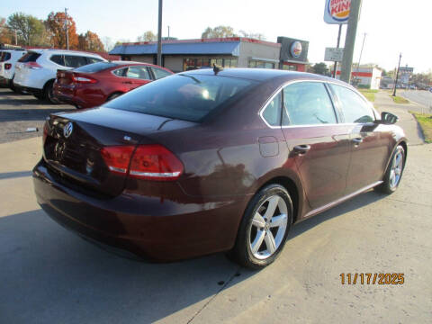 2012 Volkswagen Passat SE PZEV